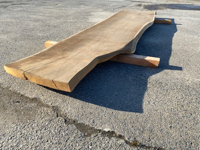 Oak Log Board – 2980 x 660 x 55 mm – Sanded