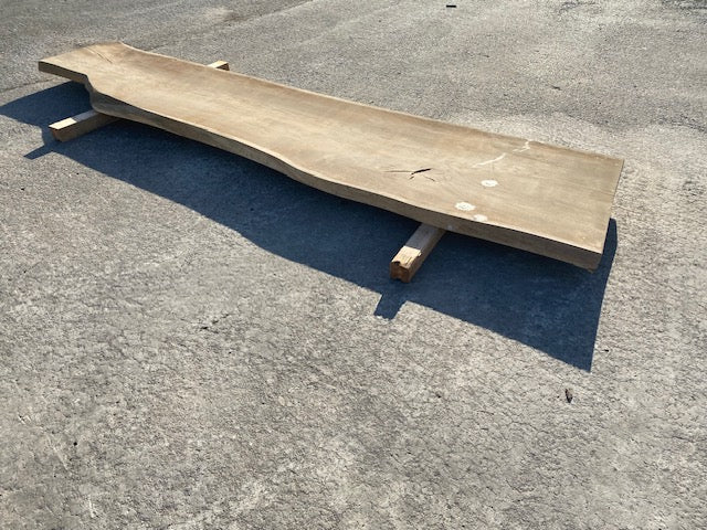 Oak Log Board – 2980 x 660 x 55 mm – Sanded