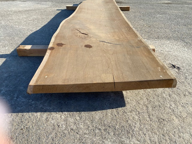 Oak Log Board – 2980 x 660 x 55 mm – Sanded