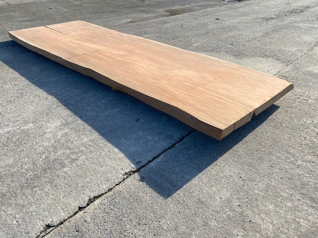 Afrormosia Log Board – 4230 x 1210 x 80 mm – Sanded