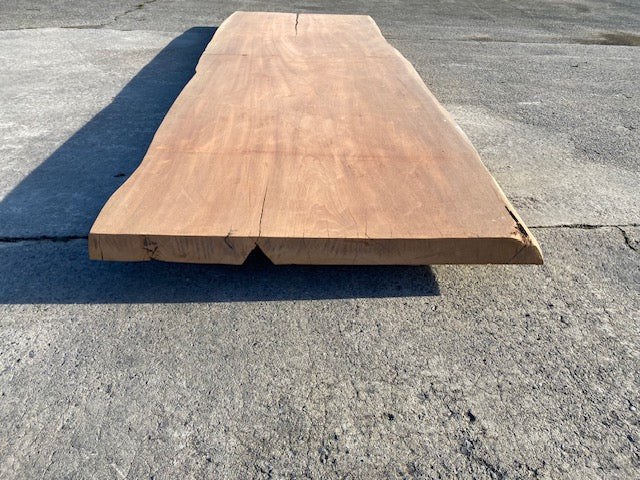 Afrormosia Log Board – 4230 x 1210 x 80 mm – Sanded