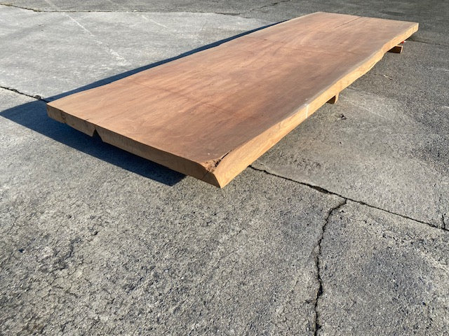 Afrormosia Log Board – 4230 x 1210 x 80 mm – Sanded